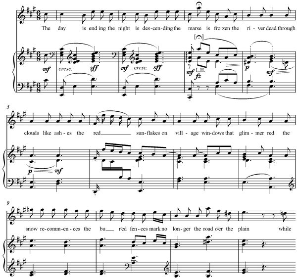 Notation incipit page 1