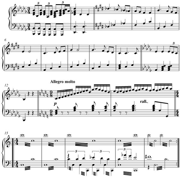 Notation incipit page 1