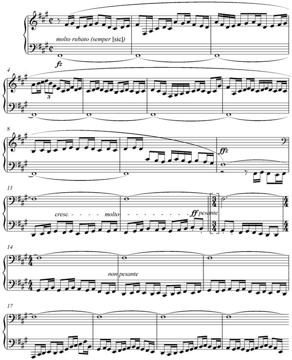 Notation incipit page 1