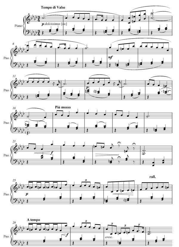Notation incipit page 1