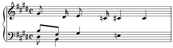 Notation incipit page 1