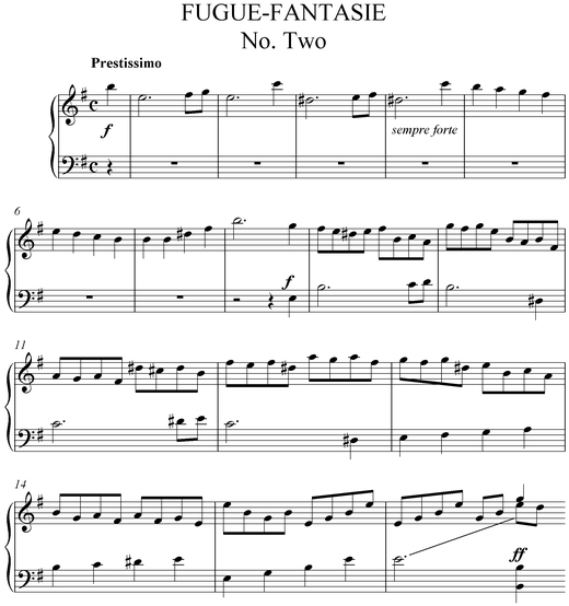 Notation incipit page 1