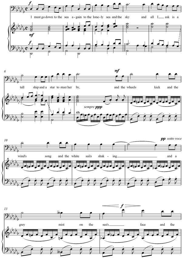Notation incipit page 1