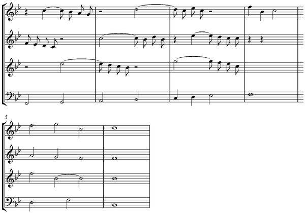 Notation incipit page 1