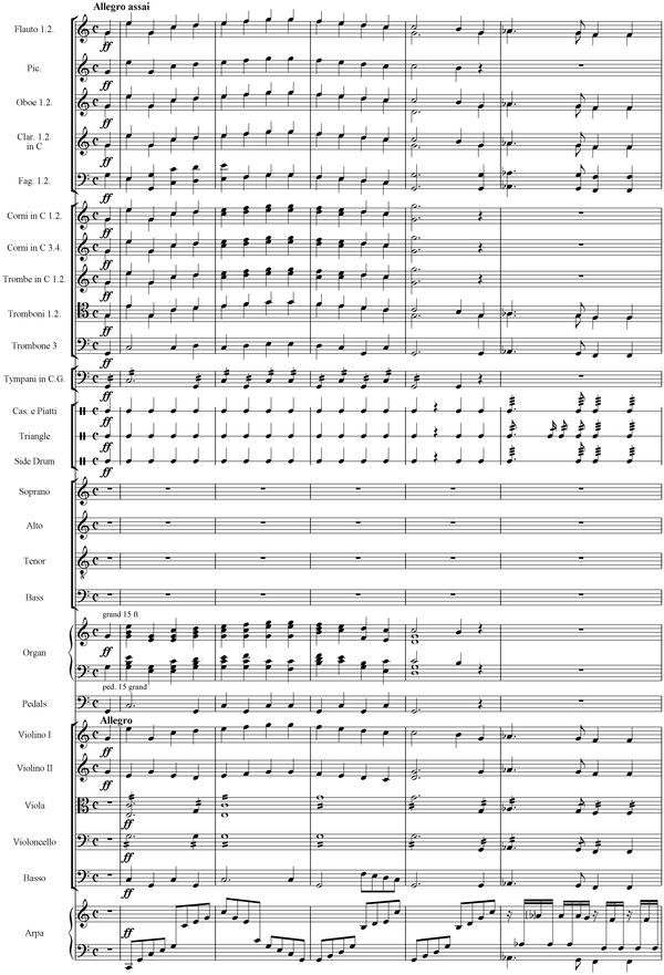 Notation incipit page 1