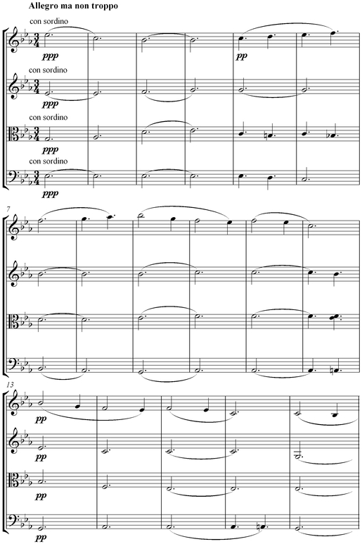 Notation incipit page 1