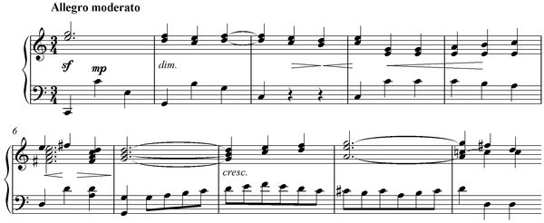 Notation incipit page 1