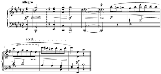 Notation incipit page 1