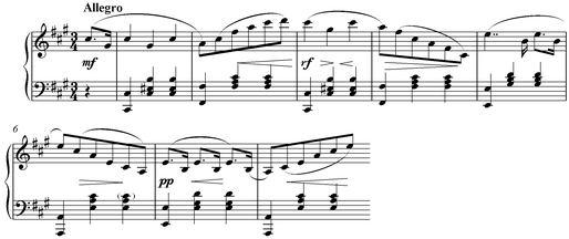Notation incipit page 1