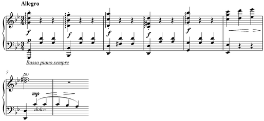Notation incipit page 1