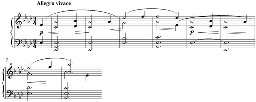 Notation incipit page 1