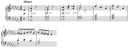 Notation incipit page 1