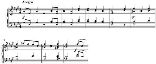 Notation incipit page 1