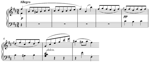 Notation incipit page 1