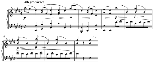 Notation incipit page 1
