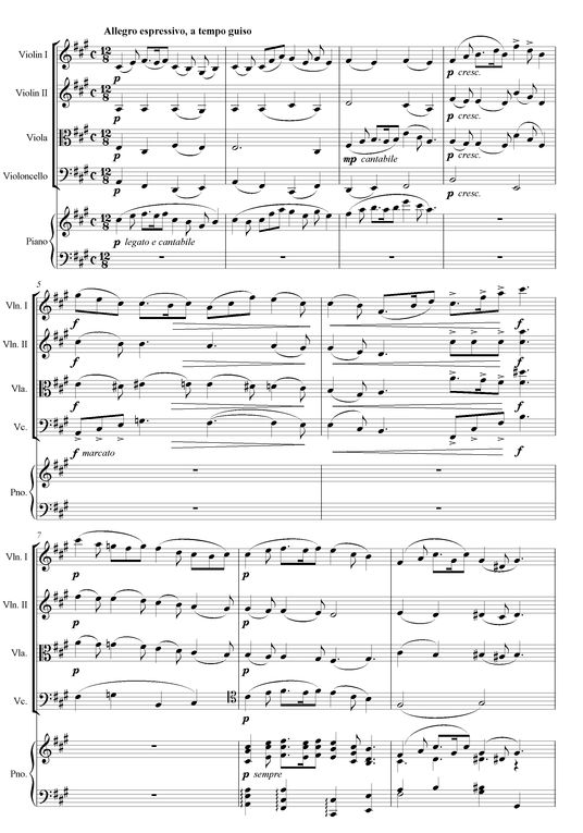 Notation incipit page 1