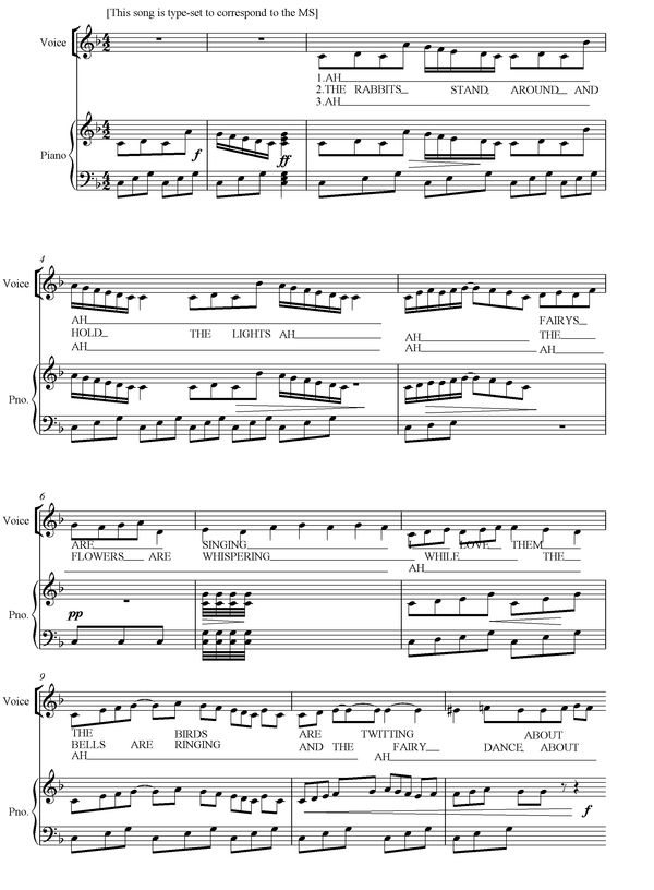 Notation incipit page 1