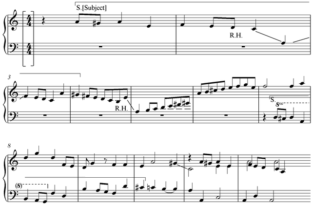 Notation incipit page 1