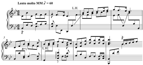 Notation incipit page 1