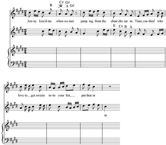 Notation incipit page 1