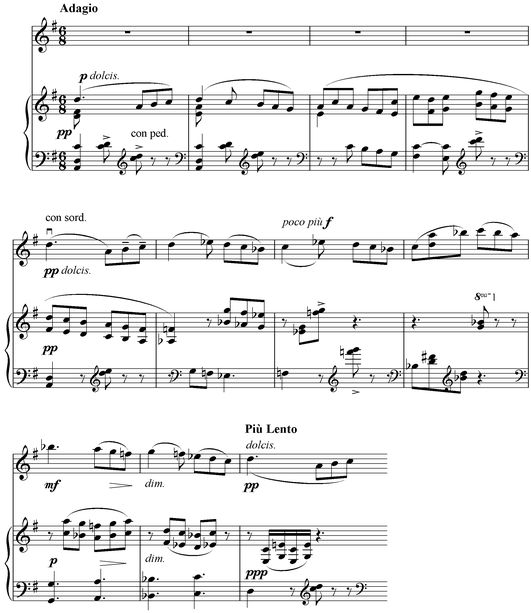 Notation incipit page 1