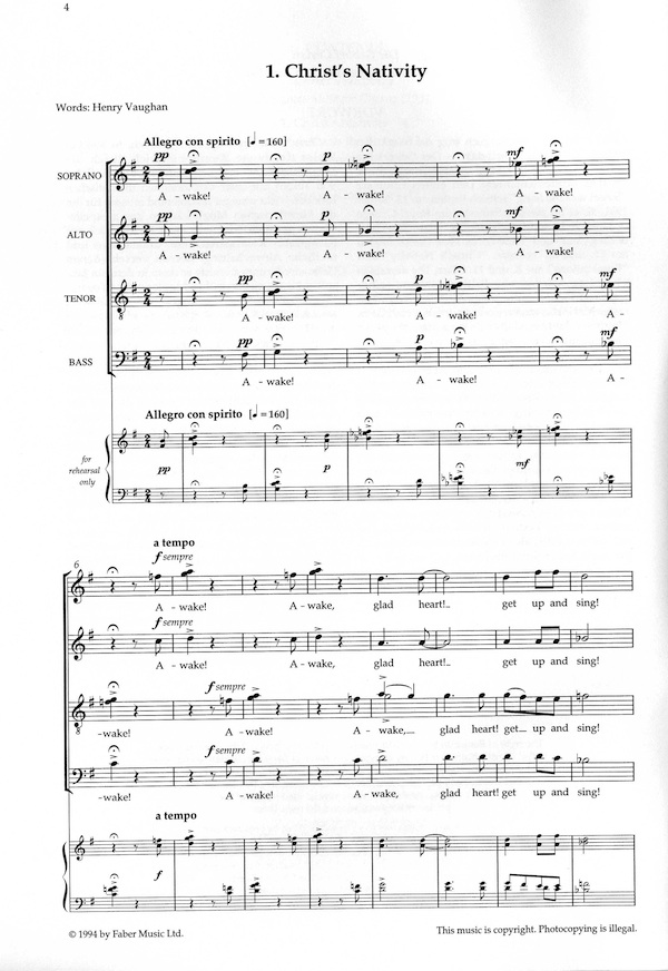 Notation incipit page 1