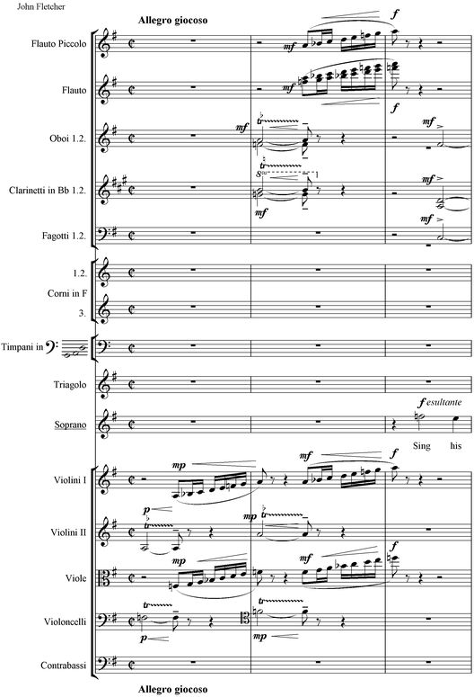 Notation incipit page 1