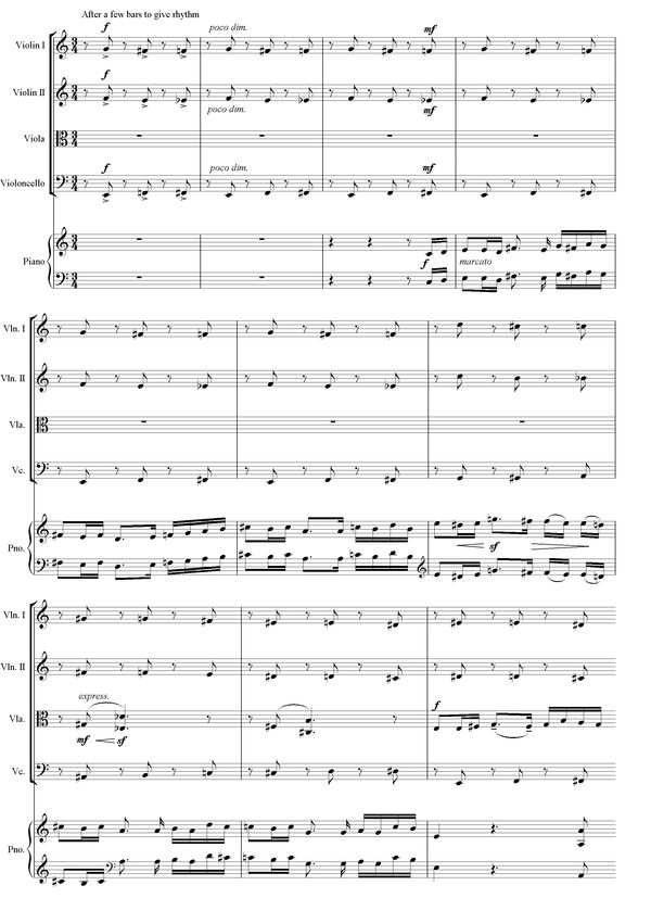 Notation incipit page 1