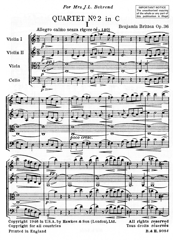 Notation incipit page 1
