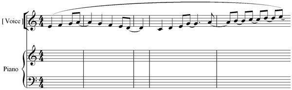 Notation incipit page 1